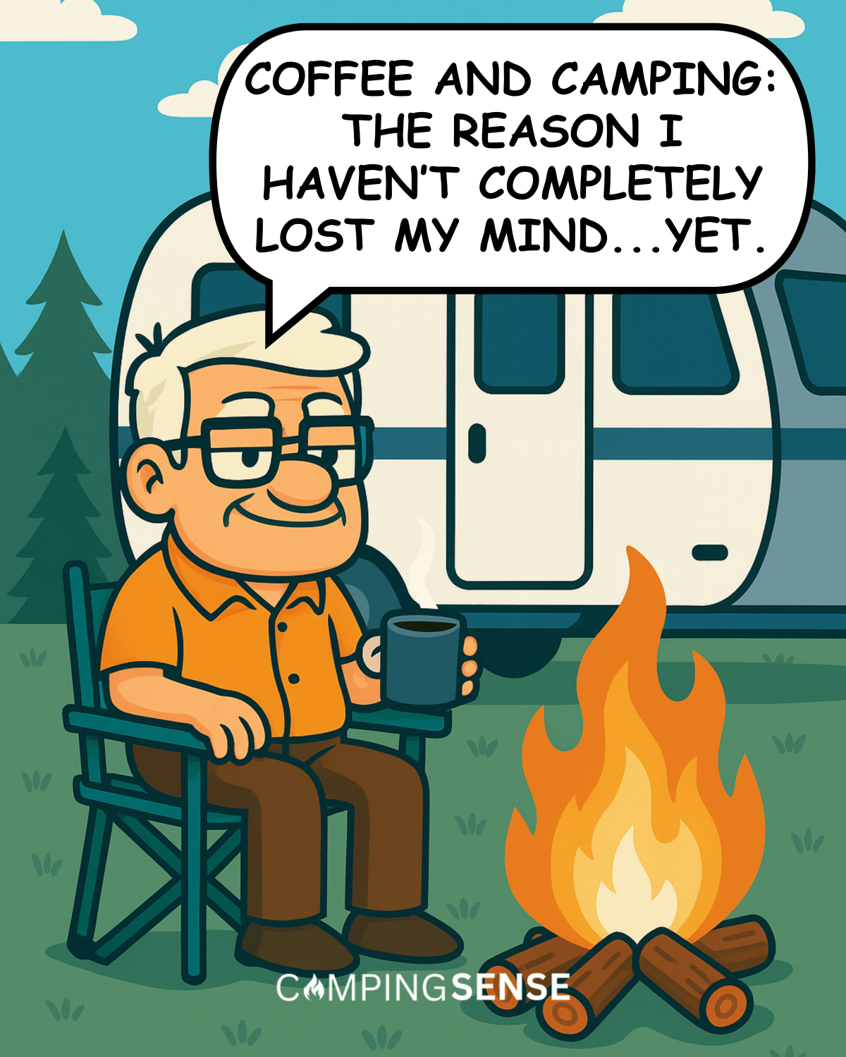 Coffee and camping The reason I haven’t completely lost my mind...yet