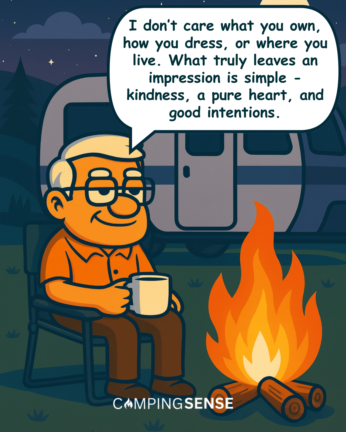 I Don’t Care What You Own, How You Dress, Or Where You Live. What Truly Leaves An Impression Is Simple Kindness, A Pure Heart, And Good Intentions.