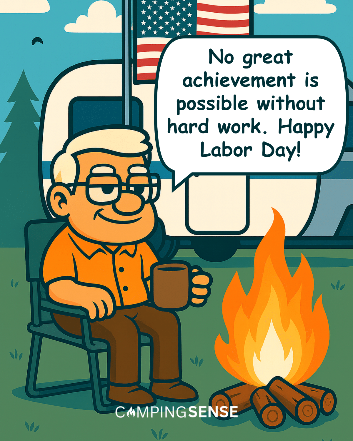 No Great Achievement Is Possible Without Hard Work. Happy Labor Day!