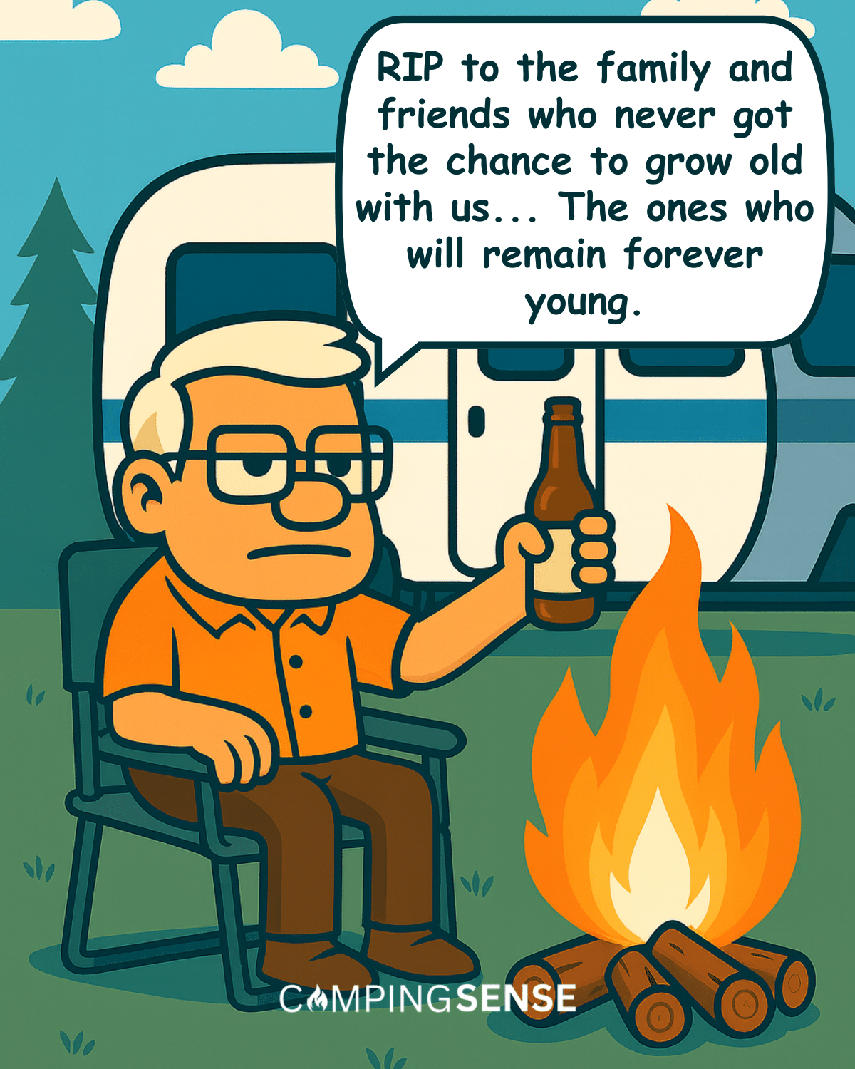 RIP To The Family And Friends Who Never Got The Chance To Grow Old With Us... The Ones Who Will Remain Forever Young.