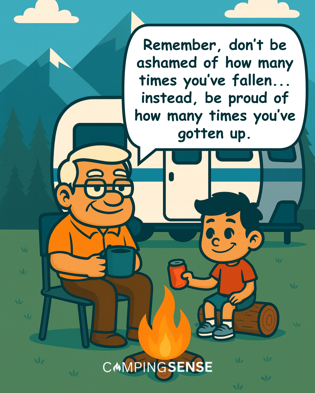 Remember, Don’t Be Ashamed Of How Many Times You’ve Fallen... Instead, Be Proud Of How Many Times You’ve Gotten Up.