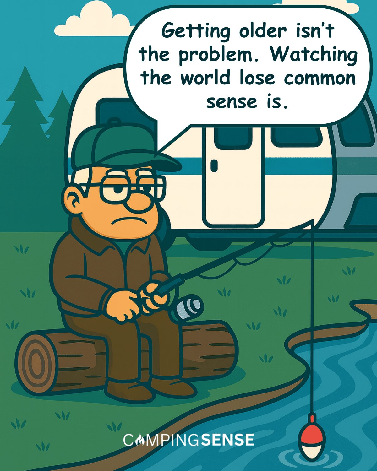 Getting Older Isn’t The Problem. Watching The World Lose Common Sense Is.