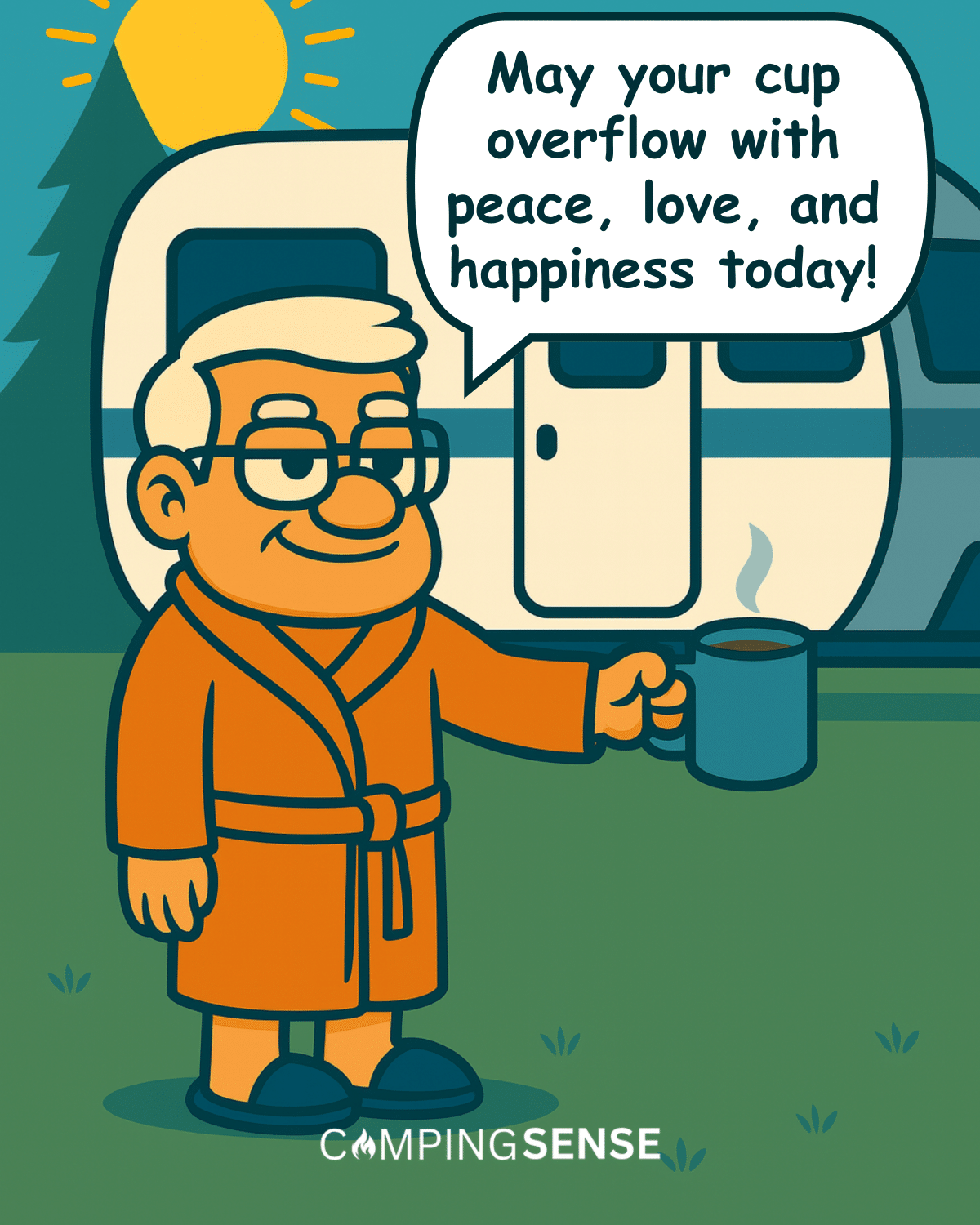 May Your Cup Overflow With Peace, Love, And Happiness Today!