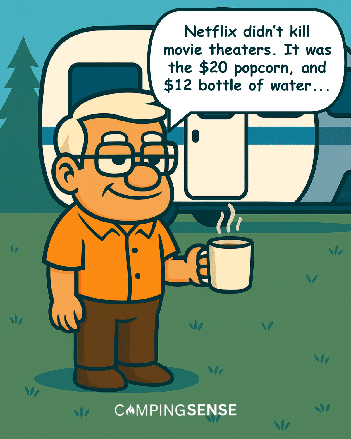 Netflix Didn’t Kill Movie Theaters. It Was The $20 Popcorn, And $12 Bottle Of Water...