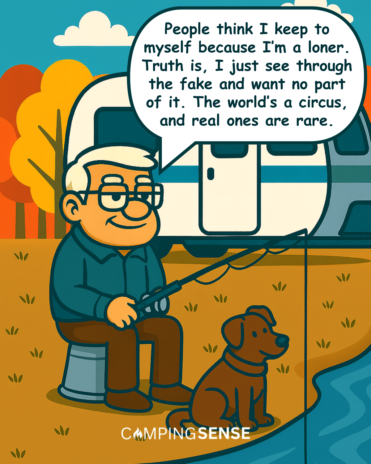 People Think I Keep To Myself Because I’m A Loner. Truth Is, I Just See Through The Fake And Want No Part Of It. The World’s A Circus, And Real Ones Are Rare.