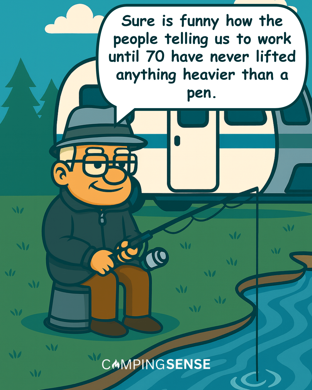 Sure Is Funny How The People Telling Us To Work Until 70 Have Never Lifted Anything Heavier Than A Pen.