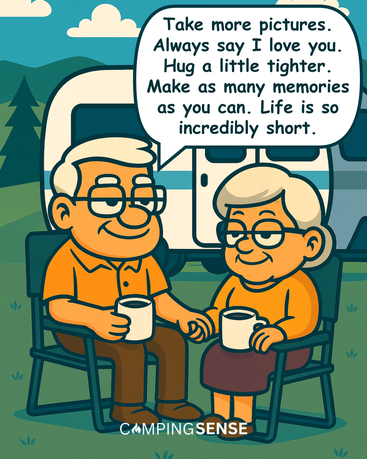 Take More Pictures. Always Say I Love You. Hug A Little Tighter. Make As Many Memories As You Can. Life Is So Incredibly Short.