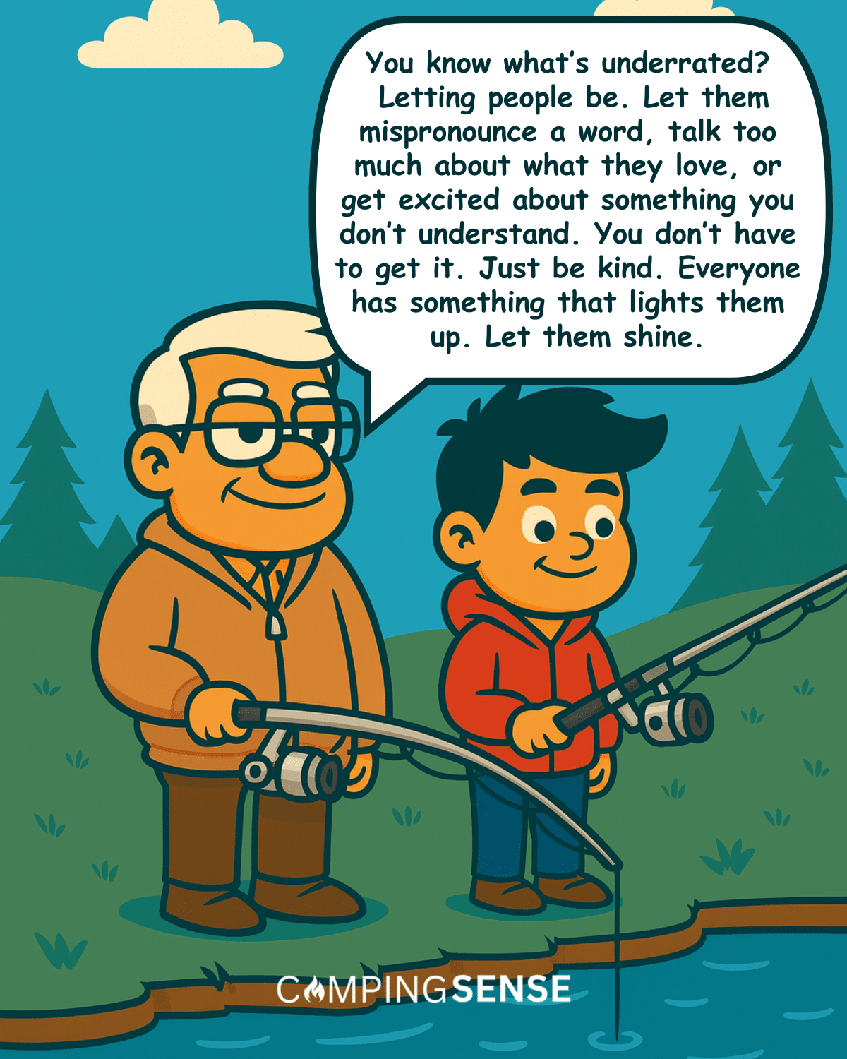 You Know What’s Underrated Letting People Be.