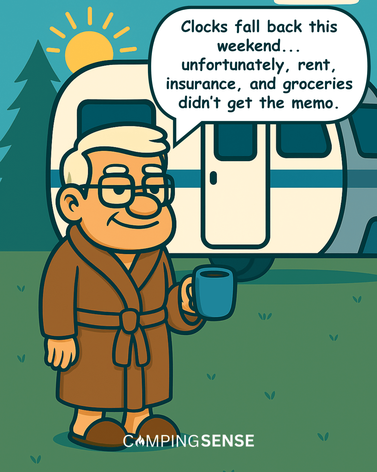 Clocks Fall Back This Weekend... Unfortunately, Rent, Insurance, And Groceries Didn’t Get The Memo.