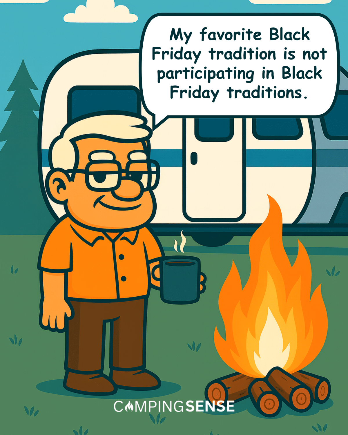 My Favorite Black Friday Tradition Is Not Participating In Black Friday Traditions.