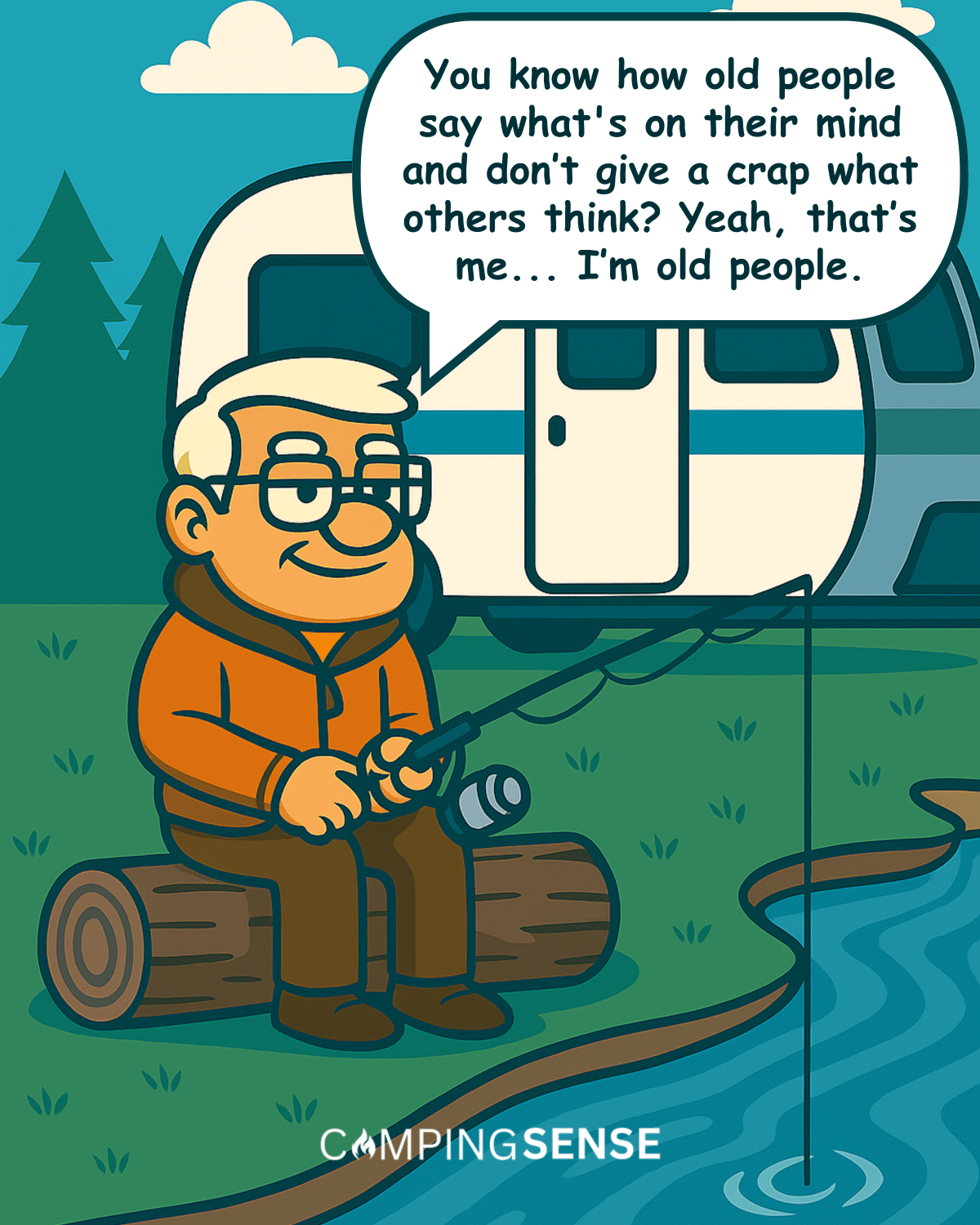 You Know How Old People Say What's On Their Mind And Don’t Give A Crap What Others Think Yeah, That’s Me... I’m Old People.